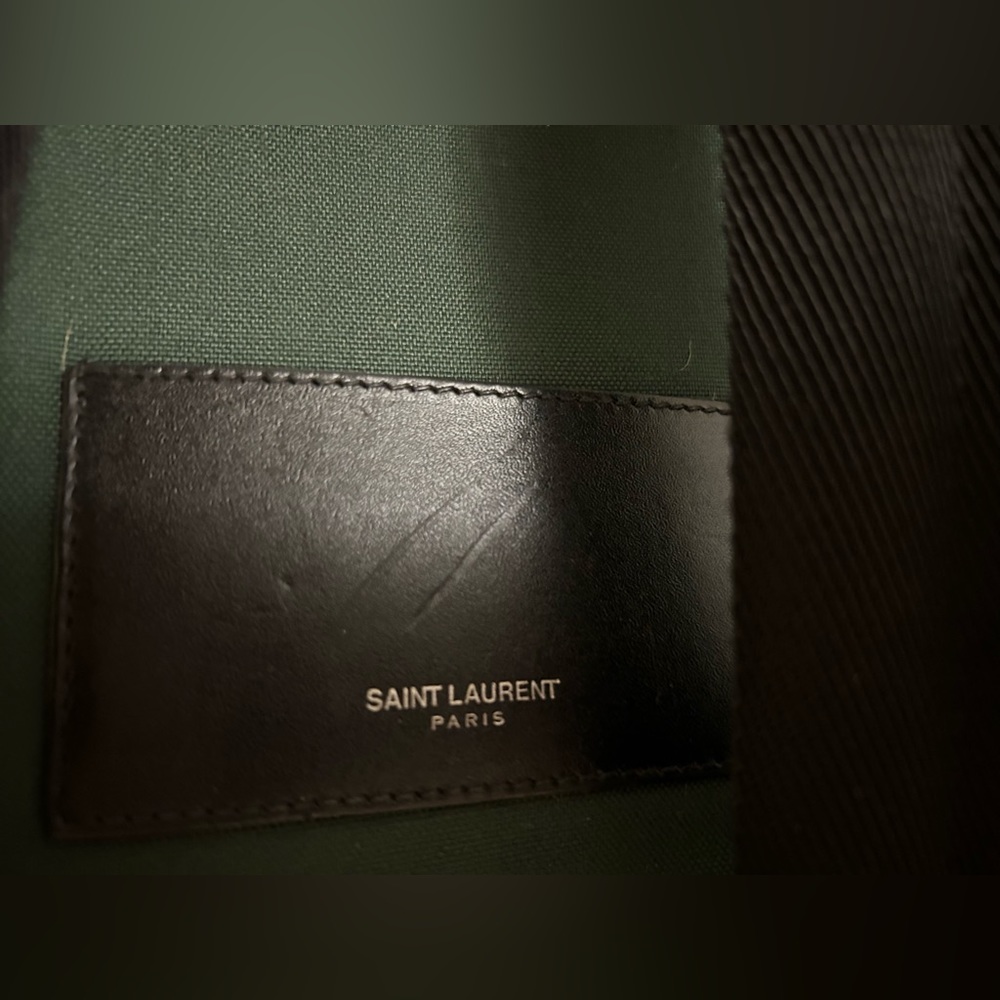 Saint Laurent City Leather Backpack - Picture 6 of 7